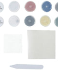 No Heat Fabric Upholstery Repair Kit For Burns Holes Rips Tears Restores Furniture Fibers With 7 Intermixable Colors contents layout