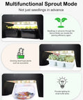 Hydroponic Growing System Kit With 16 Pods No Fuss Smart Herb Garden With Sprout Mode 24W Full Spectrum LED Indoor Planter