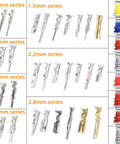 Pro Grade Automotive Wire Crimp Pins Kit With 1.0 To 3.5mm Male And Female Terminals Seals Removal Tool 950 Piece
