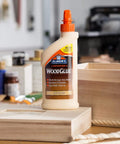 Wood Glue For Carpentry And Home Repairs Four Ounce Bottle With Easy Soap And Water Cleanup When Wet Scrape Or Sand After Drying