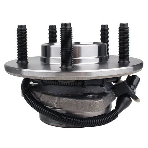 Front Wheel Hub And Bearing Assembly 515029 For 2000-2003 Ford F-150 And 2004 Heritage 4WD With ABS, easy install view.
