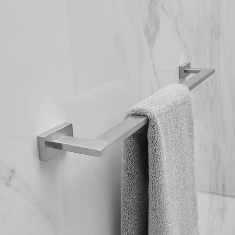 Dope Matte Black Wall Mounted Bathroom Accessories Set With Towel Bar Hand Towel Holder Toilet Paper Holder And Robe Hook In Rustproof Stainless Steel For Modern Durable Hardware with towel