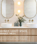 Wall Mount Brushed Gold Bathroom Faucet With Single Handle 2 Hole Modern Sink Faucet Includes Rough In Valve For Vanities