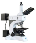 Infinity Trinocular Metallurgical Microscope With 50X To 1500X Magnification, Kohler Transmitted And Epi Illumination, 100X Dry Objective, Plan Infinity Achromat Lenses, High Eyepiece