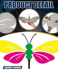 Butterfly Welding Practice Kit 8 Pcs Coupons For Beginners And Pros, showing steel butterfly design and assembly
