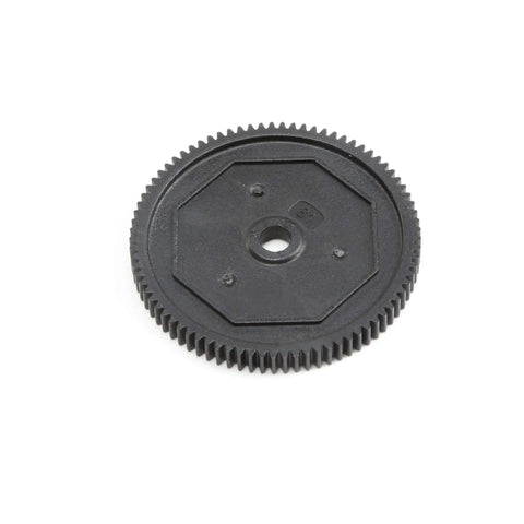 81T SHDS 48P Spur Gear for Electric RC Cars and Trucks, High Strength Lightweight Composite, Durable Replacement Part TLR232078