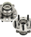 Rear Driver Or Passenger Wheel Hub Bearing Set For Hyundai Azera, Sonata, Tucson And Kia Cadenza, Optima, Rondo, Sportage, Pair, Durable And Corrosion Resistant, FWD Compatible