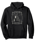 Blues Rock Guitar Hoodie For Real Fans Officially Licensed Pullover Sweatshirt Cozy Fleece Lined For Concerts, Jams, And Everyday Hangouts With A Classic Look And Comfortable Fit, featuring Stevie Ray Vaughan graphic