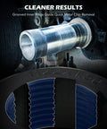 Axle Spindle Thread Repair Kit With Eight Dies And One And One Sixteenth Inch Extension Bar fixing damaged axle threads on spindle