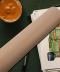 Kraft Paper Mailing Tubes With Caps 6.5 Cm Inner Diameter 33 Cm Length 3 Mm Thick Cardboard Poster Tubes next to artwork