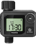 Programmable Sprinkler Timer For Garden And Lawn, No-Fuss Two Button Setup, Rain Delay, Manual And Automatic Watering Modes