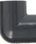 Gray 807 Series PVC Pipe Fitting 90 Degree Elbow Schedule 80 2 In Socket X 2 In NPT Female for plumbing tough jobs