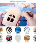 Hand using All Purpose Pro Grade Sandpaper Kit DIY Friendly With 48 Pcs Wet Dry Sheets 16 Grits From 120 To 5000 on wood craft