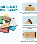 No Fuss Road Ready ATM Manual Reset Fuse Kit With Low Profile Mini Blade 5A 7.5A 10A 15A 20A 25A 30A Resettable Circuit Breaker showing various fuses.