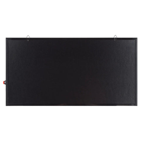 Back view of Lit LED Bar Sign Neon Style Display With Animated Lights And Energy Efficient LEDs For Home Bars, Businesses, And Events