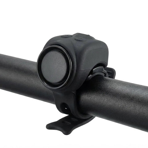 Loud As Heck 120dB Bike Horn With 4 Ringtones And 5 Volume Settings, Weatherproof USB-C Rechargeable Battery, Easy Install For Mountain Bikes, Scooters, Ebikes And Go Karts, The Go-To Safety Alarm For City Streets