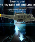UH-1 Huey RC Helicopter 1 To 48 Scale For Adults Dope 2.4Ghz 6CH Gyro Stabilized flying over futuristic city