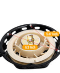 Recoil Starter Assembly for Generators with 196cc to 224cc Engines featuring measurements, durable pull start kit