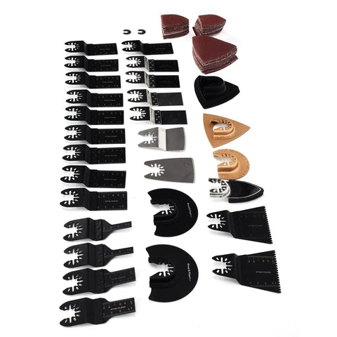 Heavy Duty Oscillating Tool Blades Kit For Metal Wood And Plastic Built To Last High Carbon Steel Pro Grade Beasts layout