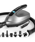 Electric Inflatable Paddle Board Pump With 20 PSI High Pressure Auto Shut Off 12V Car Connector Detachable 3.3 Ft Hose Fast Inflator