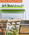 Collage showing 4 Pack 1/2 Inch PVC Fittings 4 Way Elbow Connector Furniture Grade For DIY Shelving And Storage Frames in various applications