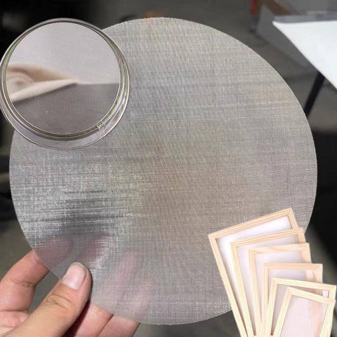 Ultra Fine 180 Mesh Stainless Steel Screen With 0.06mm Wire Diameter For Precise Filtration And Sieving In Gardening, Kitchen, Home Brewing, And Industrial Tasks, Tough As Nails And Corrosion Resistant For Long Lasting Use MSJSZP
