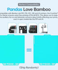 CryoGrip Pro Glacier Panda Double Sided Build Plate for Bambu Lab P2S P1S P1P X1C X1E A1 3D Printers, 257x257mm, compatibility depiction