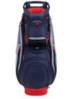 Lightweight Men S C130 Cart Golf Bag Featuring 14 Way Club Dividers And Slick Pocket Layout Built Smooth For Fast Pace Rounds Hella Easy To Pack And Zip Up All Day Long On Course, front view.