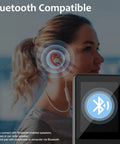 Bluetooth feature of 64GB MP3 Player With Bluetooth Portable HiFi Lossless Music Player With Built In Speaker All In One Media Player