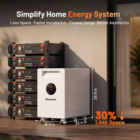 No Sweat 48V 628Ah LiFePO4 Lithium Battery With Active Balancing Bluetooth App Control Runs Home Solar Backup Steady Featuring 200A Smart BMS LCD Display And Six Thousand Cycle Lifespan To Keep Your Power Locked And Loaded displayed beside stacked energy storage units.