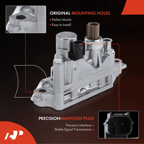 Direct-Fit Engine Variable Valve Timing VVT Solenoid Front Spool Valve Assembly Replacement for Acura RDX, Honda Accord