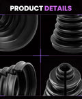 Detail view of Universal CV Axle Boot Repair Kit for 22mm to 28mm shafts, silicone rubber gaiter seal, dustproof and waterproof