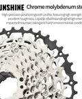Ultra Light 10 11 12 13 Speed Bike Cassette 11 To 52T For Mountain Road XC DH AM Bikes Fits Shimano HG Hub Driver Smooth Shifting