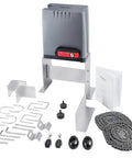 Automatic Sliding Gate Opener Kit For Gates Up To 1800 Lb With 2 Remote Controls 40-Foot Driveway Gate Motor Electric Gate Operator Security System Heavy-Duty Hardware And Roller Chain display