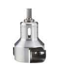 Tenon Cutter For Log Furniture Pro Series, 1 Inch Diameter, Solid Aluminum Billet, Half Inch Shank, Dual Blades For Radius Shoulder