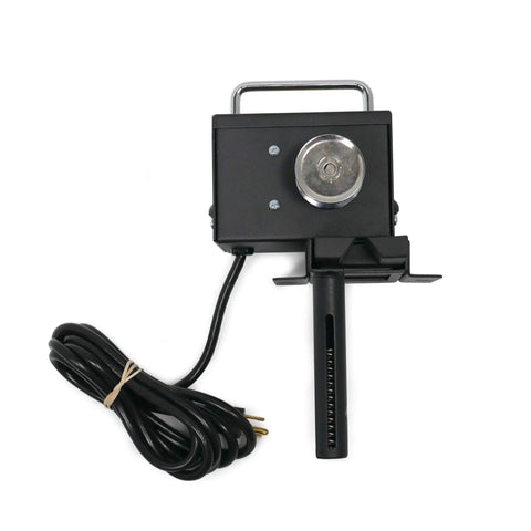 Heavy Duty Belt Oil Skimmer and Tramp Oil Separator with Slick 1 Inch by 18 Inch Reach Belt featuring removable collection tray.