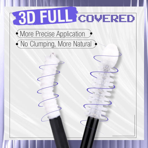 Lash Bond And Seal Clear Eyelash Glue With Lavender Essential Oil For Strong All Day Hold Waterproof Bond And Lock For Cluster Lashes DIY Lash Extensions And Sensitive Eye Adhesive, 3D full covered spoolies