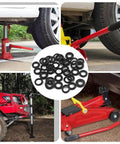 15 Pack Hydraulic Bottle Jack O Ring Kit Replacement Nitrile Rubber Seals For Automotive Floor Jacks with jacks in use