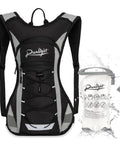 Lightweight Running Vest With Adjustable Chest Pack And Pistol Holster Hydration Vest With 1.5L Bladder Reflective Hydration Gear