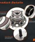 Rear Wheel Hub And Bearing Assembly For AWD Acura RDX 2013 2014 2015 2016 And Honda CR V 2012 2013 2014 2015 2016 Direct Fit