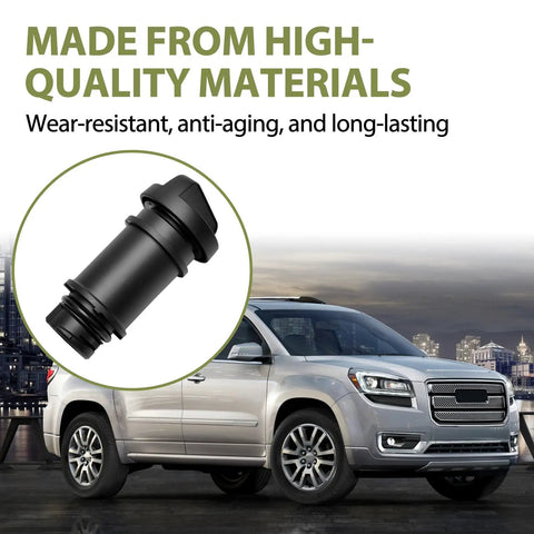 Chevy Engine Oil Filler Tube And Cap For 3.6L And 3.0L V6 Engines Fit Camaro Captiva Sport Equinox Impala Traverse GMC Acadia Terrain Saturn Outlook Vue Cadillac SRX next to SUV