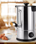 Party Ready Commercial Coffee Urn And Tea Maker 8L Large Stainless Steel Beverage Dispenser for Coffee Tea And Hot Water Thermostable