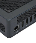 Pro Grade Portable Thunderbolt Three External Gpu Dock Amp Up Your Gaming Rig With Radeon Rx 6600 showing rear ports and sleek design.