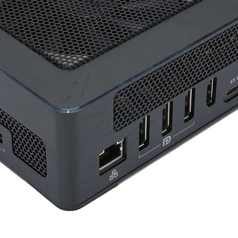 Pro Grade Portable Thunderbolt Three External Gpu Dock Amp Up Your Gaming Rig With Radeon Rx 6600 showing rear ports and sleek design.