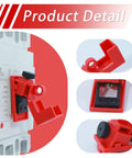 12 Pack Circuit Breaker Lockout Kit Clamp On For Single Pole Panels Fits 20 To 50 Amp Breakers 120 To 277 Volt Lockout Device