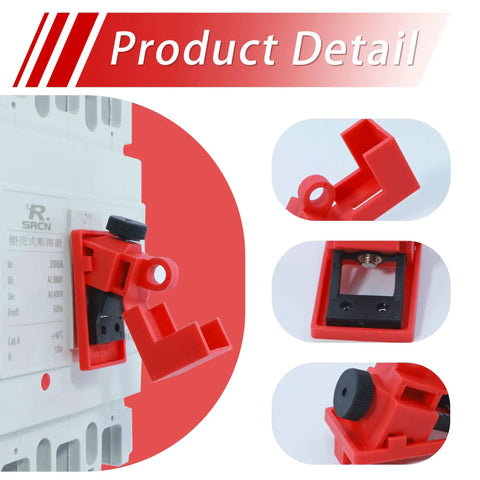12 Pack Circuit Breaker Lockout Kit Clamp On For Single Pole Panels Fits 20 To 50 Amp Breakers 120 To 277 Volt Lockout Device