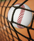 Baseball hitting Backyard Baseball And Softball Backstop Net 12 By 30 Foot Heavy Duty Nylon Mesh With Sturdy Straps For Garage Practice