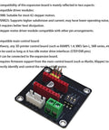 Two Pack 42 Stepper Motor Driver Expansion Board for 3D Printers DRV8825 A4988 compatible shield module with connection ports visible