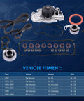 Timing Belt Kit With Water Pump For Acura CL 1997 1998 1999 2.2L 2.3L Honda Accord 1994 2002 Odyssey 1998 Isuzu Oasis 2.3L OE Style