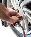 Tough As Nails Deep Socket Extension Featuring Rock Solid 27mm Head With Half Inch Drive For Electric Wrenches during tire repair.